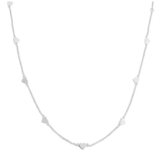 Silver Sweetheart Necklace