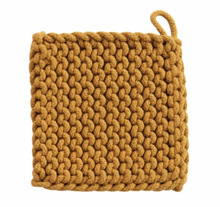 Load image into Gallery viewer, Cotton Crocheted Potholder
